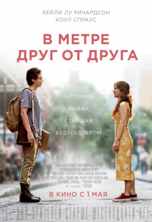 В метре друг от друга: постер